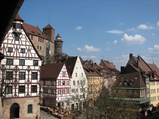 Nürnberg: Altstadt mit Burg