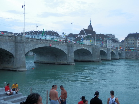 Historische Brücke Basel