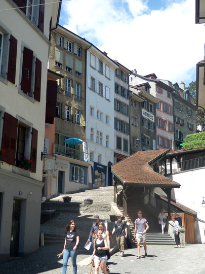 Lausanne: Escaliers du Marché