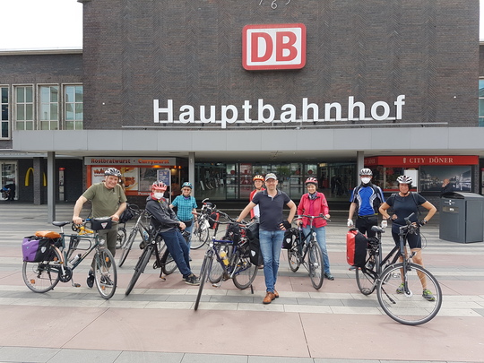 Ankunft Hauptbahnhof Duisburg